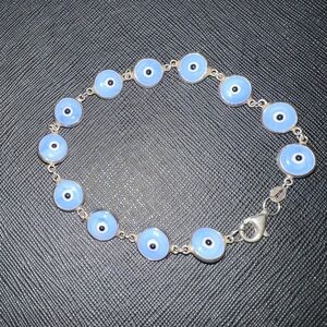 Blue Evil Eye Bracelet